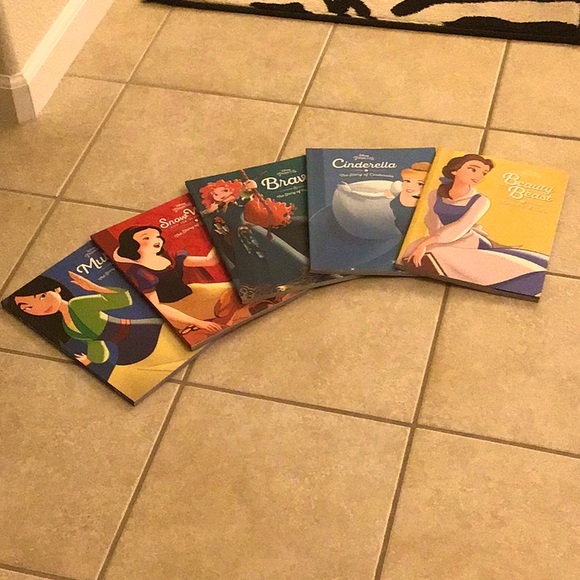 Disney Princess book set great condition